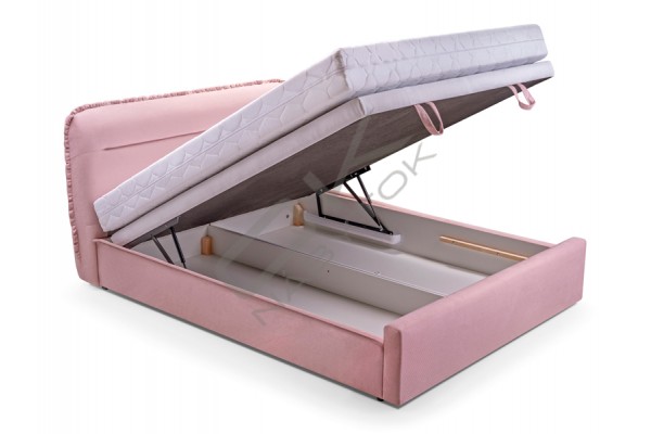 Posteľ IBIZA s matracom a úložným boxom 