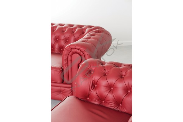 WERSAL Kožená sedacia zostava MANCHESTER 3F+2 - široký výber farieb 